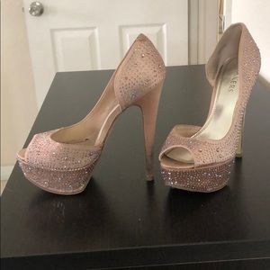 Rhinestone Heels